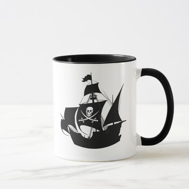 Cofffee Mug-Pirate Skull Mug (Right)