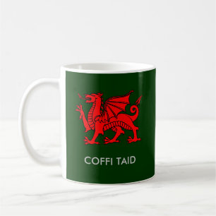 Coffi Taid - Grandad's Coffee in Welsh Mug