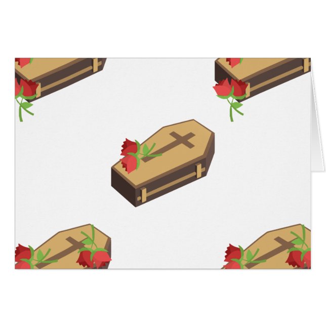 coffin emojis (Front Horizontal)