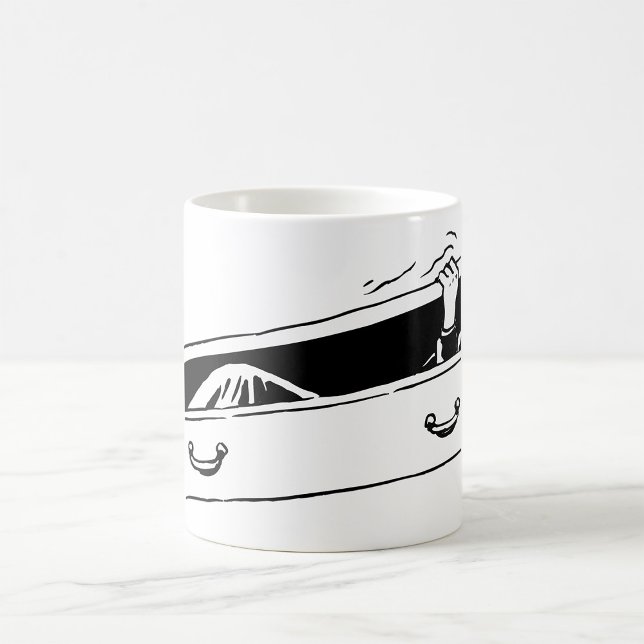 Coffin Opening Coffee Mug (Creator Uploaded)