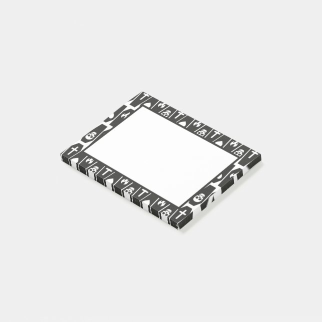 Coffins Post-It Notes (Angled)