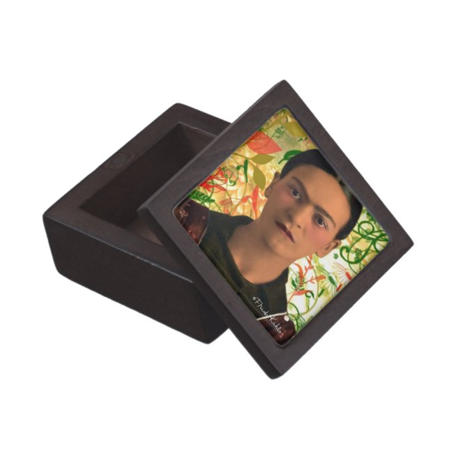 Coffret Cadeau De Première Qualité Frida Kahlo Reflejando (Ouvert)