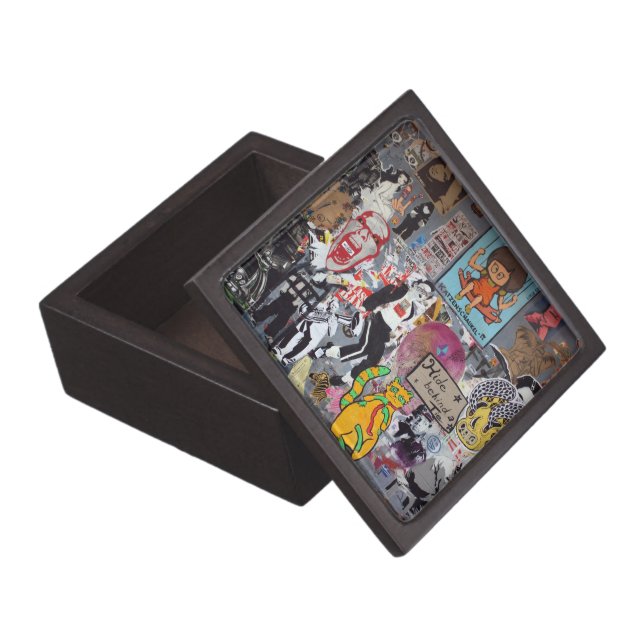 Coffret Cadeau De Première Qualité Graffiti, Berlin, Allemagne (Ouvert)