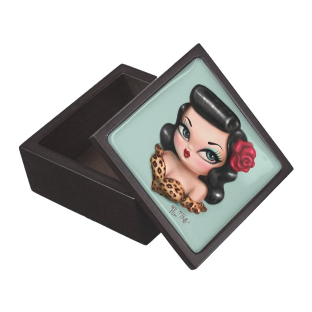 Coffret Cadeau De Première Qualité Poupée de bébé Rockabilly (Ouvert)