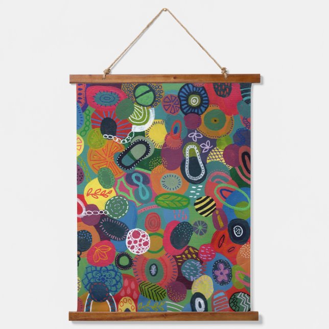 Cog Culture wall hanging Hanging Tapestry (Front)