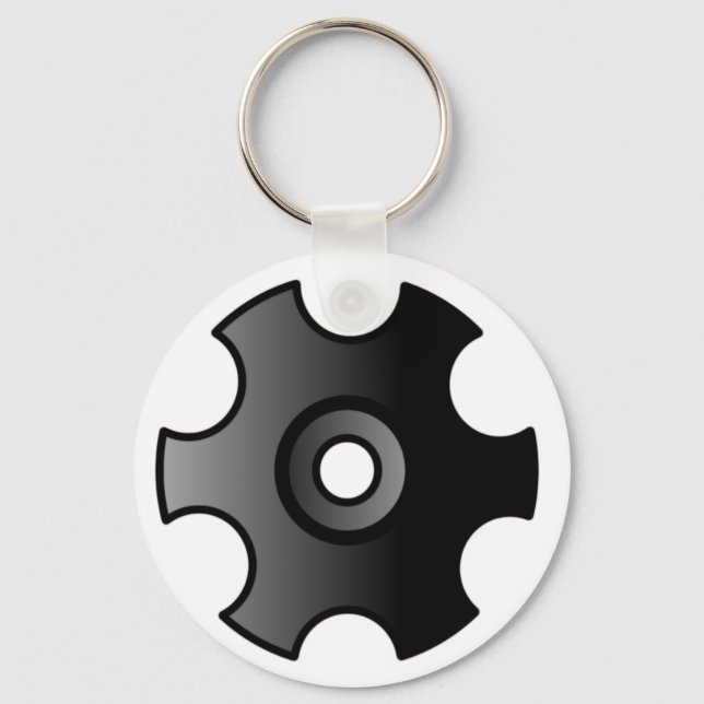 cog keychain (Front)