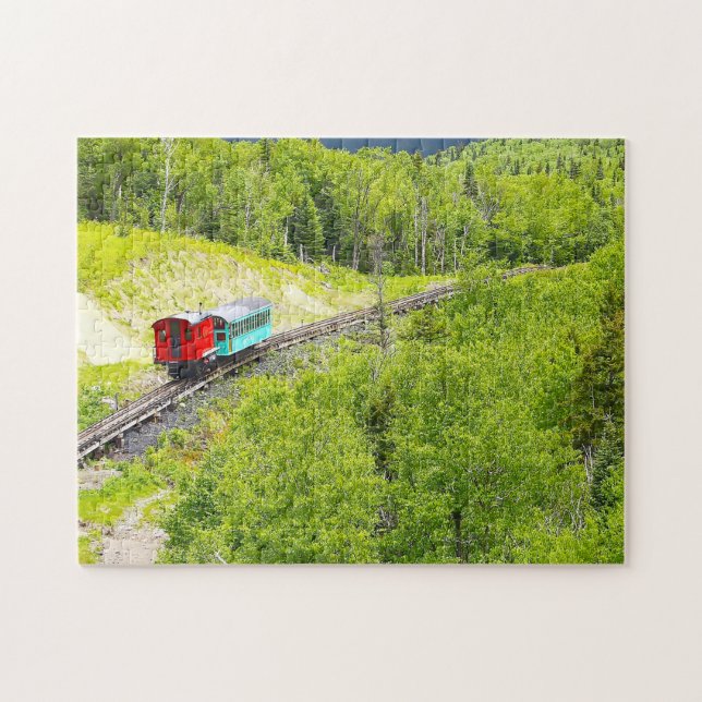Cog Train Washington Mountain New Hampshire Jigsaw Puzzle (Horizontal)