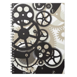 Cog wheels work notebook