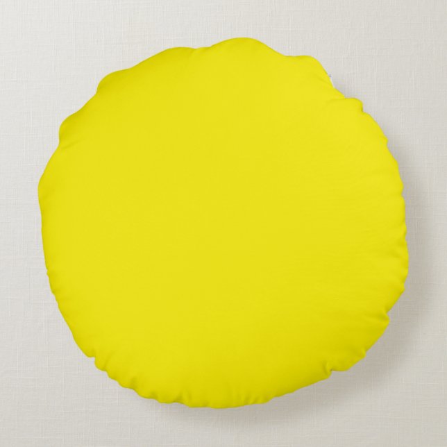 Cogin of animals paint effect round pillow (Back)
