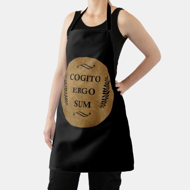 Cogito ergo sum apron (Insitu)