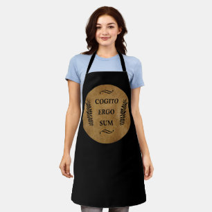 Cogito ergo sum apron