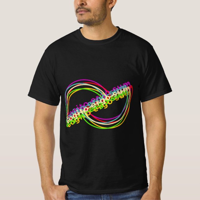 Cogito Ergo Sum - Colourful T-Shirt (Front)