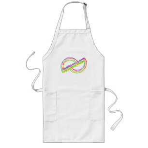 Cogito, ergo sum Latin Quote  Long Apron