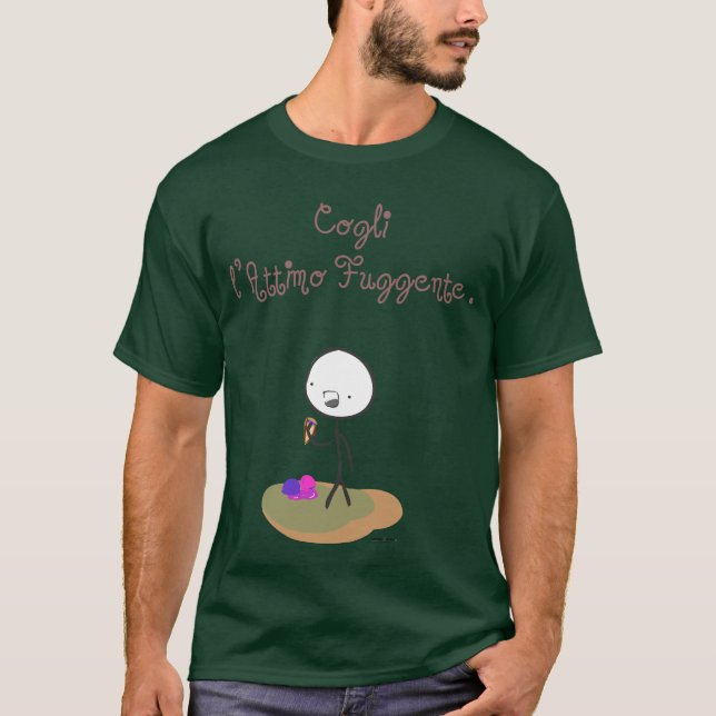 "cogli l'attimo fuggente" T-Shirt (Front)