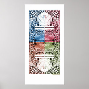 Cognac 4-Colour Poster