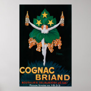 Cognac Briand Promotional Poster