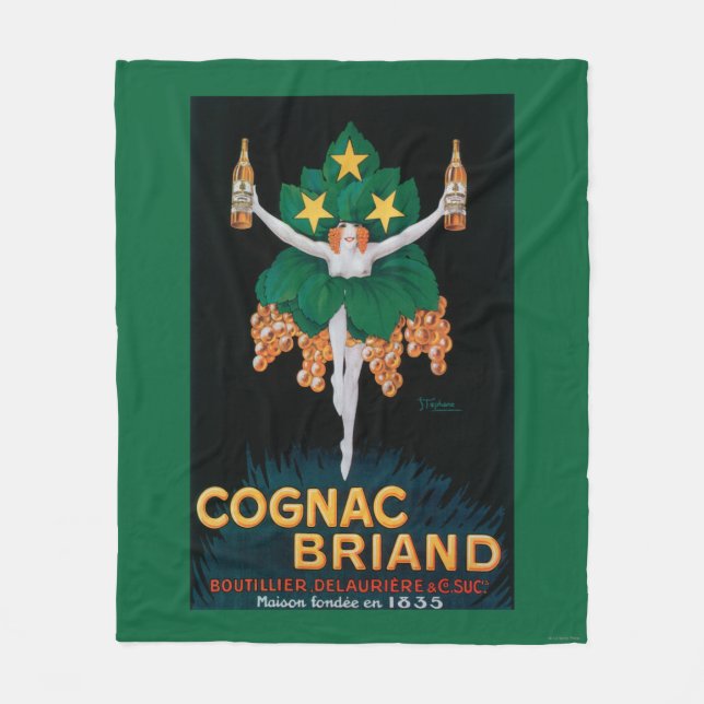 Cognac Briand Promotional Poster Fleece Blanket (Front)
