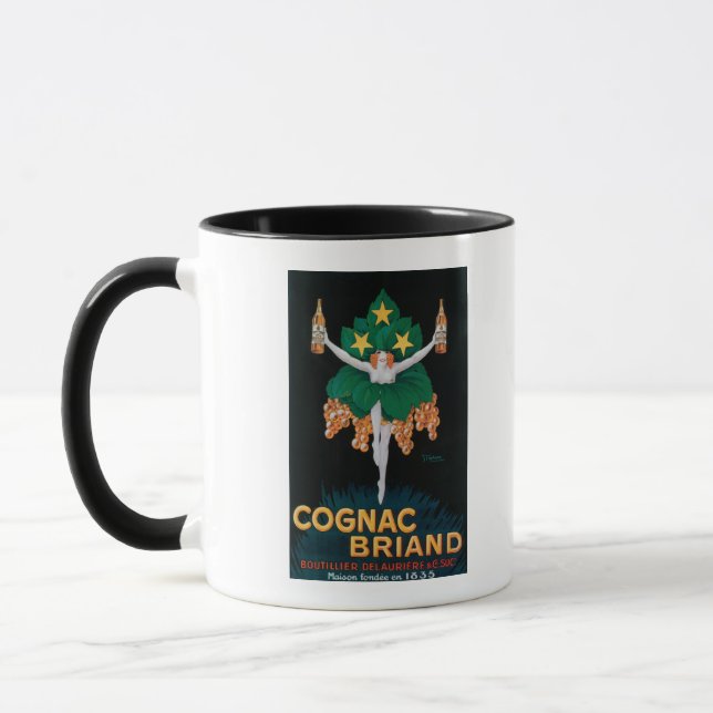 Cognac Briand Promotional Poster Mug (Left)