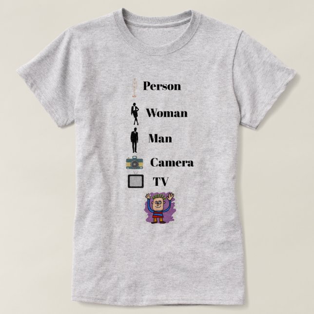 Cognitive Test T-Shirt (Design Front)