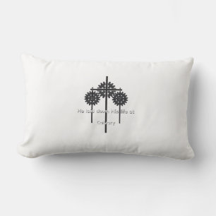Cogs and Crosses Lumbar Pillow