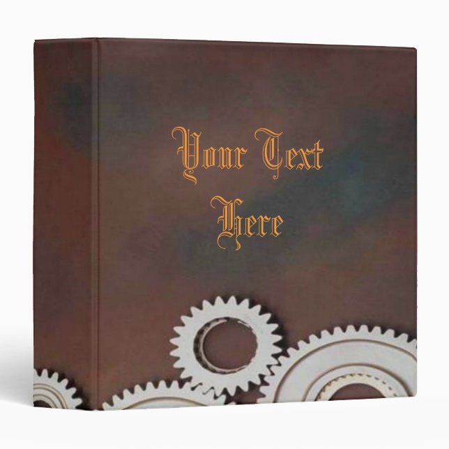 Cogs Avery Binder (Front/Spine)