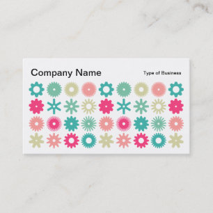 Cogs - Colours 01 Business Card