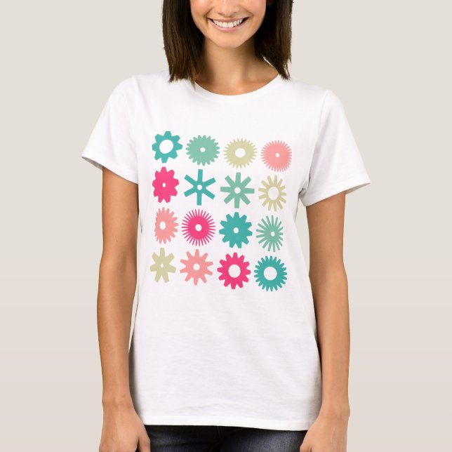 Cogs - Colours 01 T-Shirt (Front)
