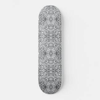 Cogs or Faces Artsy Mechanics Skateboard