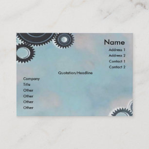 Cogs Profile Card