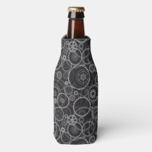 Cogwheels pattern bottle cooler