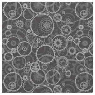 Cogwheels pattern fabric