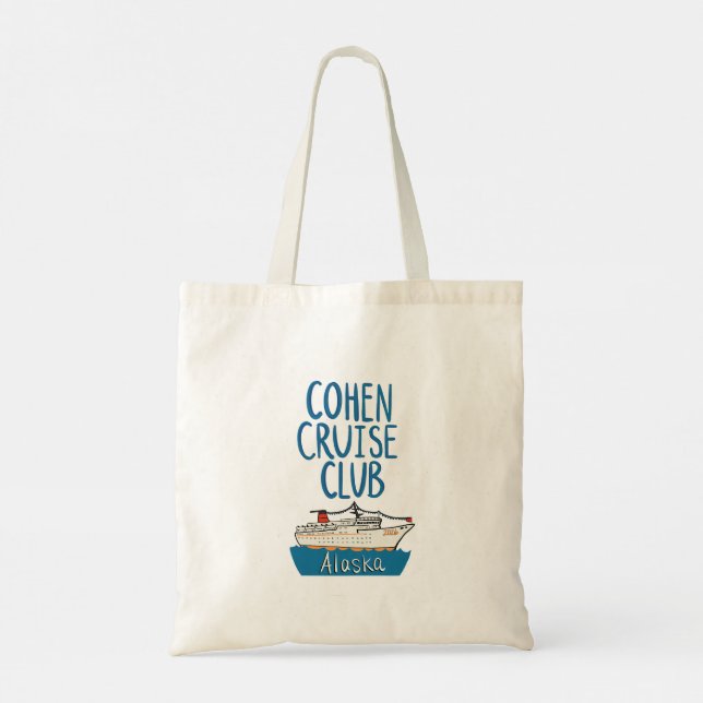 Cohen Cruise Club tote Bag (Back)