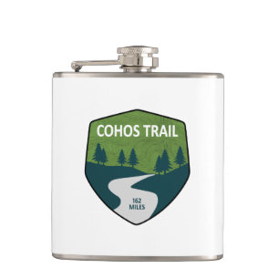 Cohos Trail New Hampshire Hip Flask