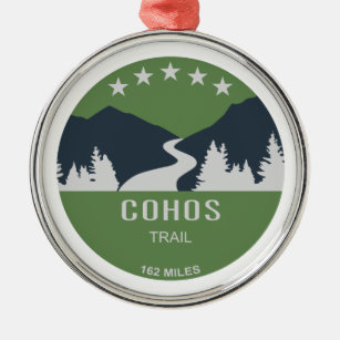 Cohos Trail New Hampshire Metal Ornament