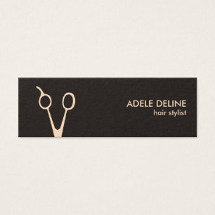 Coiffeur chic minimaliste de ciseaux