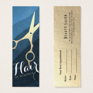 Coiffeur Styliste Coiffeuse Beauté Blue Gold Cisea