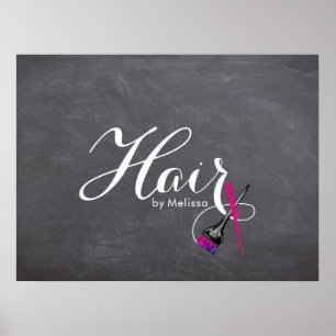 Coiffeur Tableau de Menu Moderne