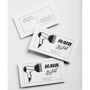 Coiffeuse Carte de visite