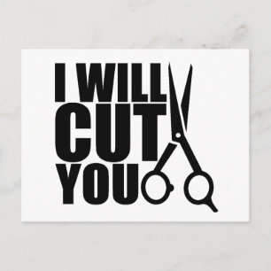 Coiffeuse ou coiffeuse - Cartes postales marketing
