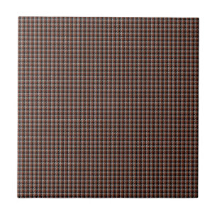 Coigach Tweed Rustic Gun Club Check Tile