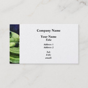 Coiled Hose in Fire Truck - Platinum Finish Business Card