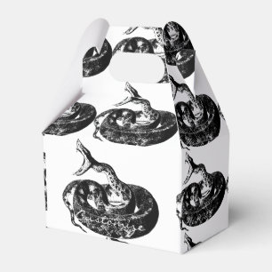 Coiled Rattlesnake Thunder_Cove Favor Box
