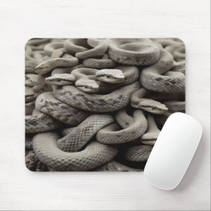 Coiled Serpents Mouse Pad