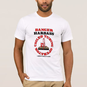 Coiled Tubing T-Shirt,Oil Field,Oil Rigs,Oil,Gas, T-Shirt