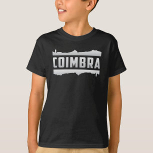 Coimbra Portugal City Skyline Cityscape Funny Gift T-Shirt