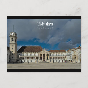 Coimbra University - Travel Art Postcard
