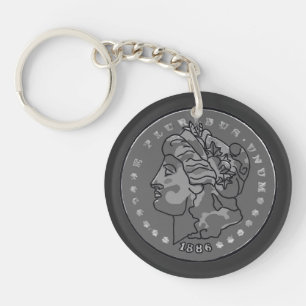Coin arrondi gris Morgan