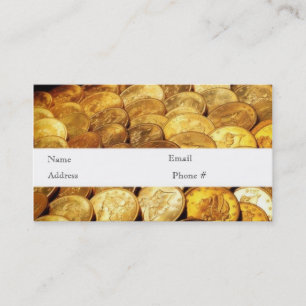 Coin business card