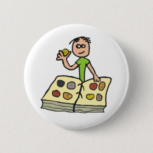 Coin Collecting 2 Inch Round Button