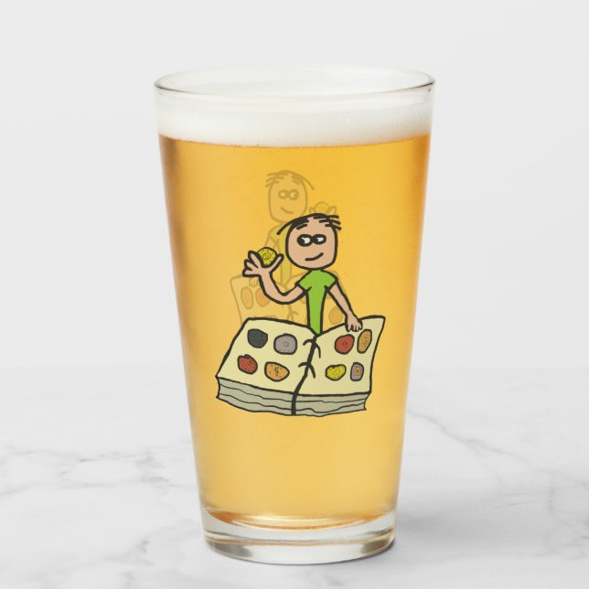 Coin Collecting Numismatist Glass (Front Filled)